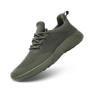 3 Ultra-Light Army Green Slip-On Sneaker
