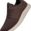 Men's Dark Brown Casual Dress Sneakers