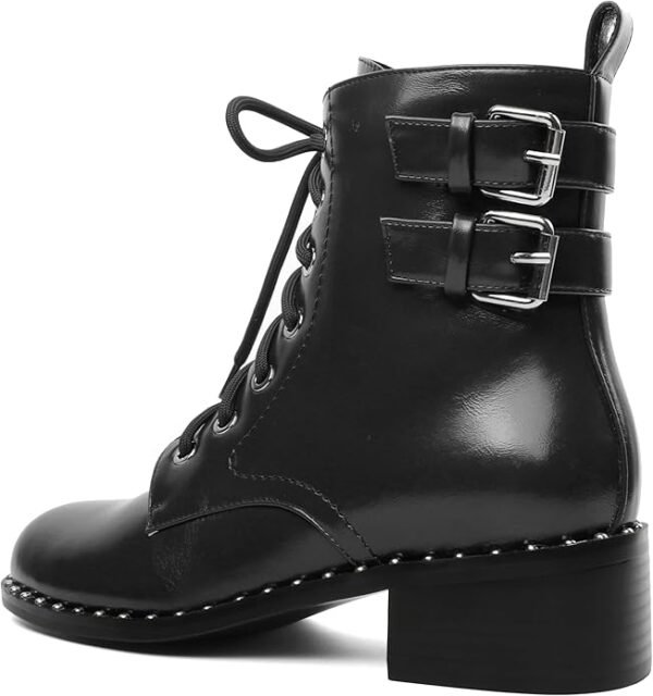 714Fn9on2ZL._AC_SY695_ Women’s Edgy Chic Studded Combat Boots